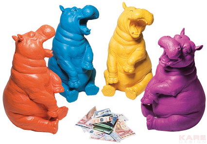 Money Box Pop Hippo Assorted