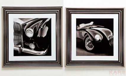 Picture Frame Noble Cars 60x60cm Assorted