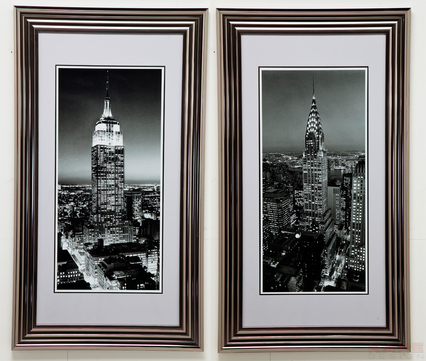 Picture Frame NY Skyline 100x50cm Assorted