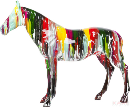 Deco Figurine  Horse Colore
