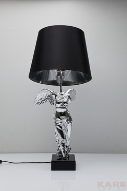 Table Lamp Headless Angel Chrome