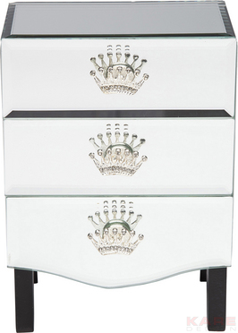 Jewellery Box Crown 3 Drw