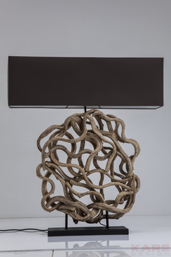 Table Lamp Roots Rectangular