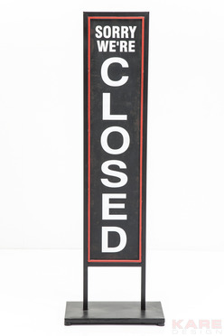 Deco Sign Open-Closed