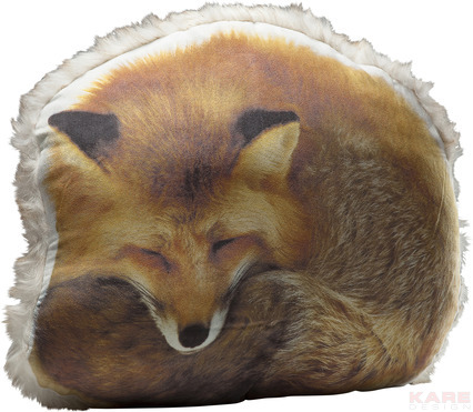 Cushion Fox Fur 53x65cm