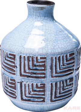 Deco Vase Muse Blue 20cm