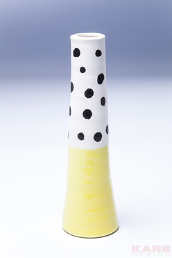 Deco Vase Ms Daisy Yellow 24cm