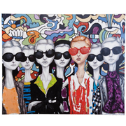 Oil Painting Sunglasses 120x150cm