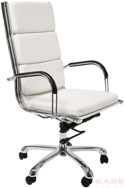 Office Chair Relax Napalon White High