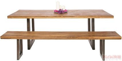 Factory Table Wood 160x90cm