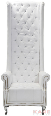 Arm Chair Queen White