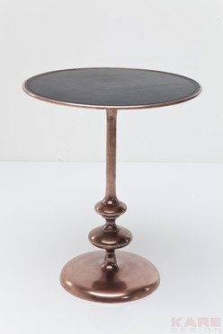 Side Table Swing Leather Copper ?55cm