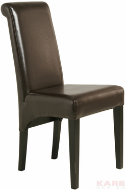 Chair Isis Coffee/Bomber Leather