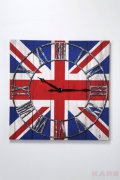 Wall Clock Very British 90x90cm