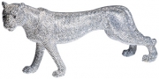 Deco Figurine Leopard Glitter 29cm