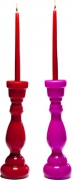 Candle Holder Pop Fusil 37cm Assorted