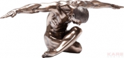 Deco Figurine Nude Man Bow 137cm