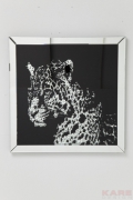 Picture Frame Mirror Leopard