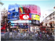 Picture Glass Piccadilly Circus 120x160cm