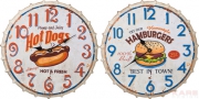Wall Clock Fast Food Assorted