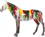 Deco Figurine  Horse Colore