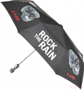 Pocket Umbrella Skull Rock the Rain Kare