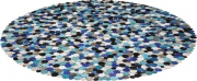 Carpet Circle Multi Blue ?250cm