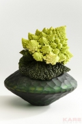 Vase Beehive Green 14cm