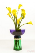 Vase Orient Purple-Green