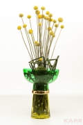 Vase Orient Green-Yellow