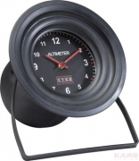 Table Clock Altimeter Round