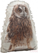 Cushion Owl Fur 31x44cm