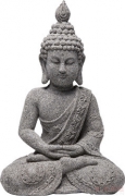 Deco Figurine Buddha Stone Lotus 39cm