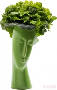 Deco Vase Face Green