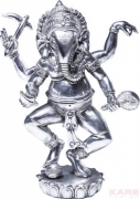 Deco Figurine Ganesha Chrome