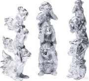 Deco Figurine Trio Animals Assorted
