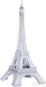 Deco Figurine Eiffel Tower Chrome