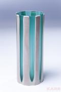Vase Curve Turquoise 30cm