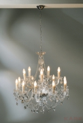 Pendant Lamp Gioiello Crystal Clear 14-Branched