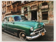 Picture Cuba Car 110x140