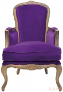 Villa Arm Chair Grandfather Purple