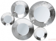 Mirror Circoli Cinque Silver