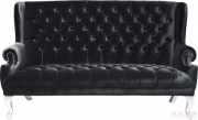 Sofa Barocco Black 190cm