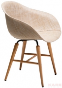 Chair with Armrest Forum Wood Natural