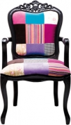 Chair with Armrest Elegant Patchwork