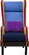 Wing Chair Bicolore Multi