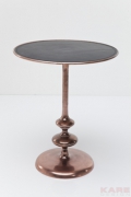 Side Table Swing Leather Copper ?55cm