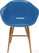 Chair with Armrest Forum Wood Marine