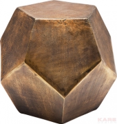 Side Table Polygon Copper 50x50cm