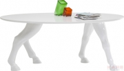 Table Horseshoe White 180x100cm